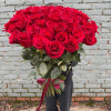 Букет из 51 голландской красной розы